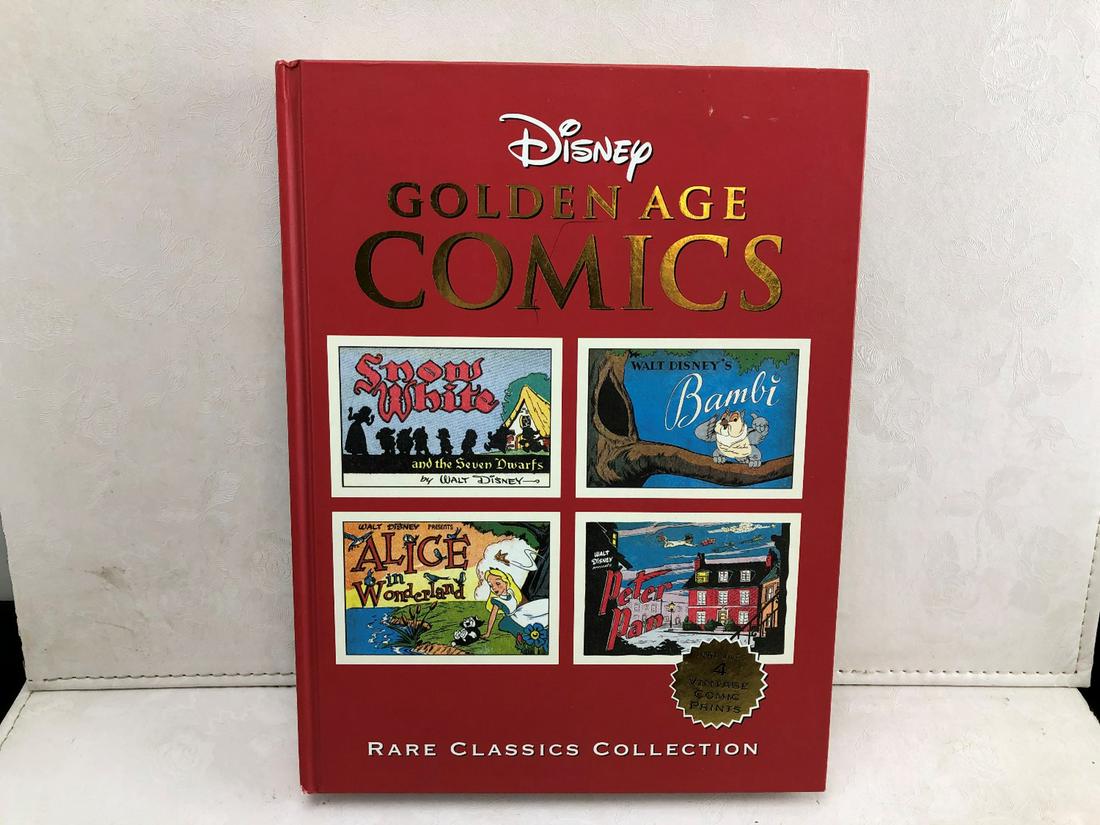 Disney Golden Age Comics Hardback Book with 4 Prints (1 of 6)