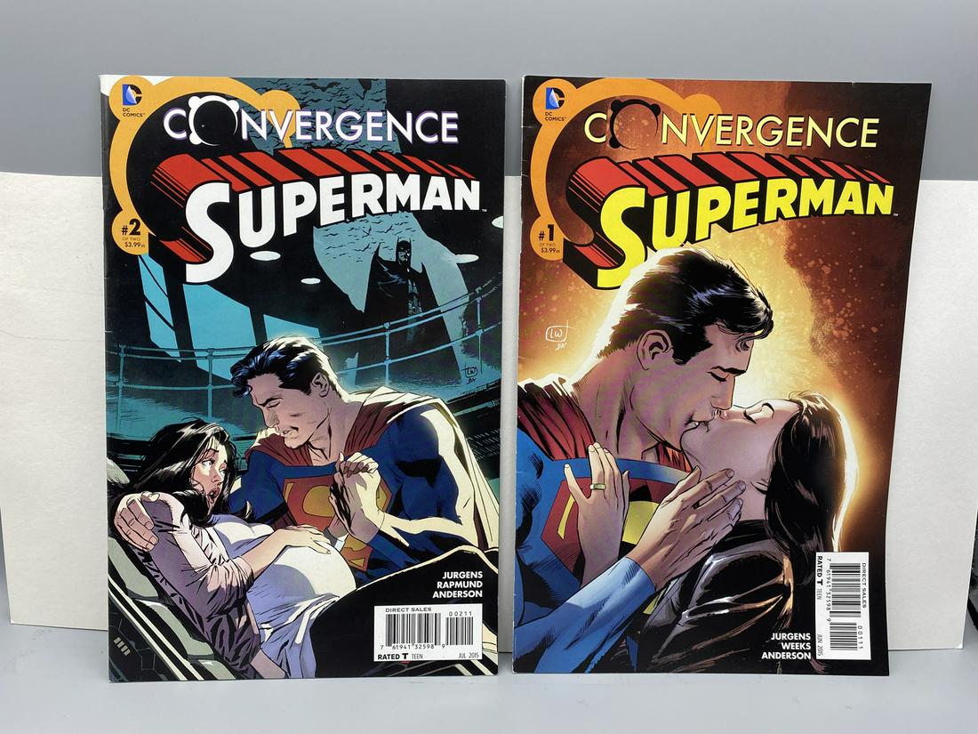 Convergence Superman #1 & #2 - 1st Appearance of (1 of 2)