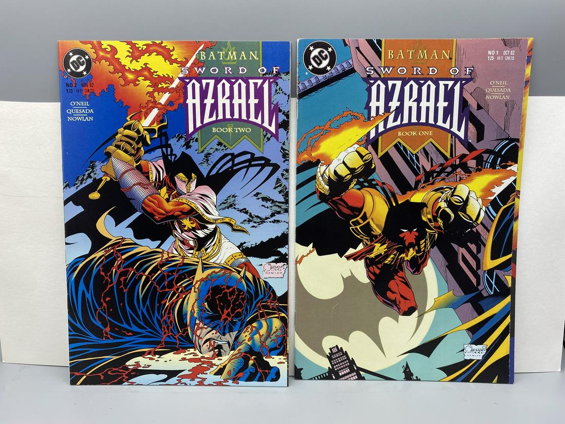 Batman Sword of Azrael #1 & #2 - 1st appearance of (1 of 2)