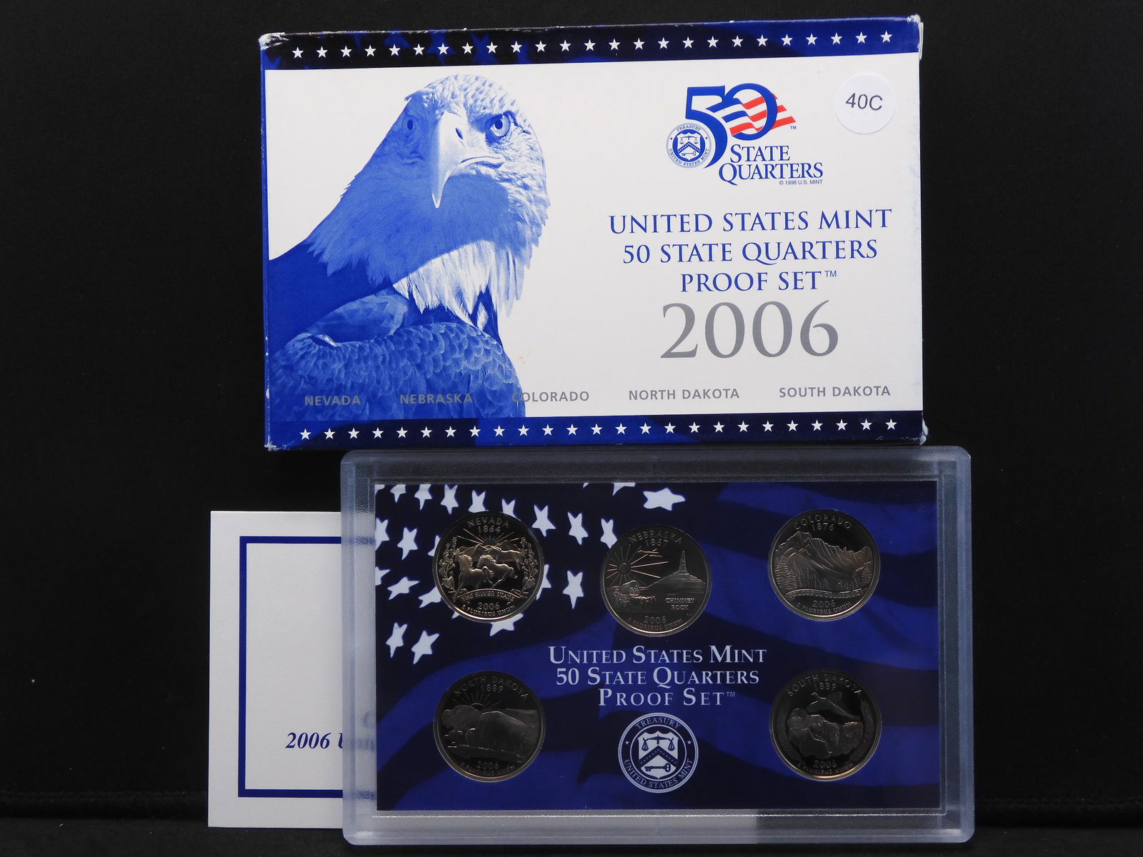 2006 - S US State Quarter Proof Set (1 of 4)