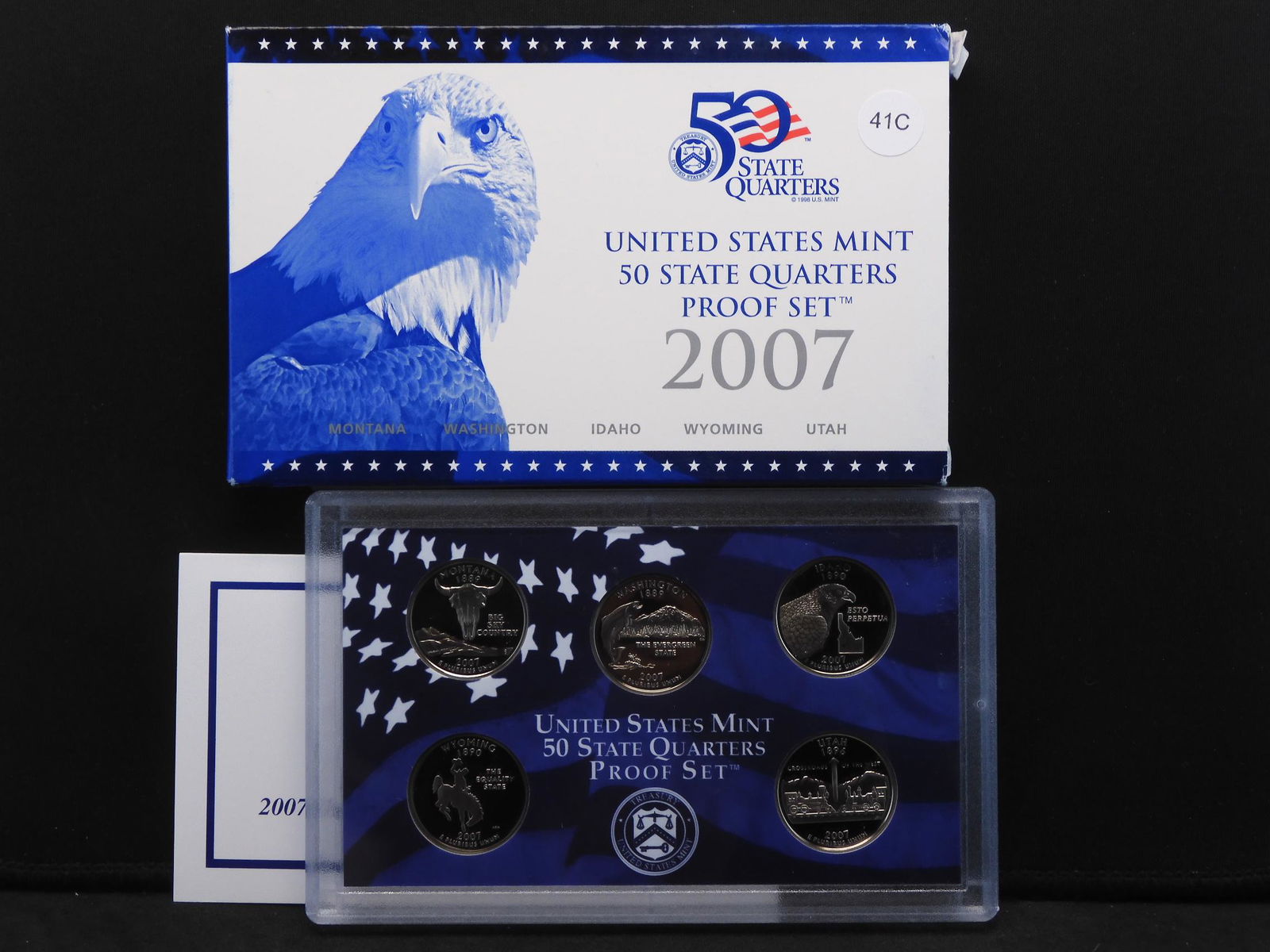 2007 - S US State Quarter Proof Set (1 of 4)