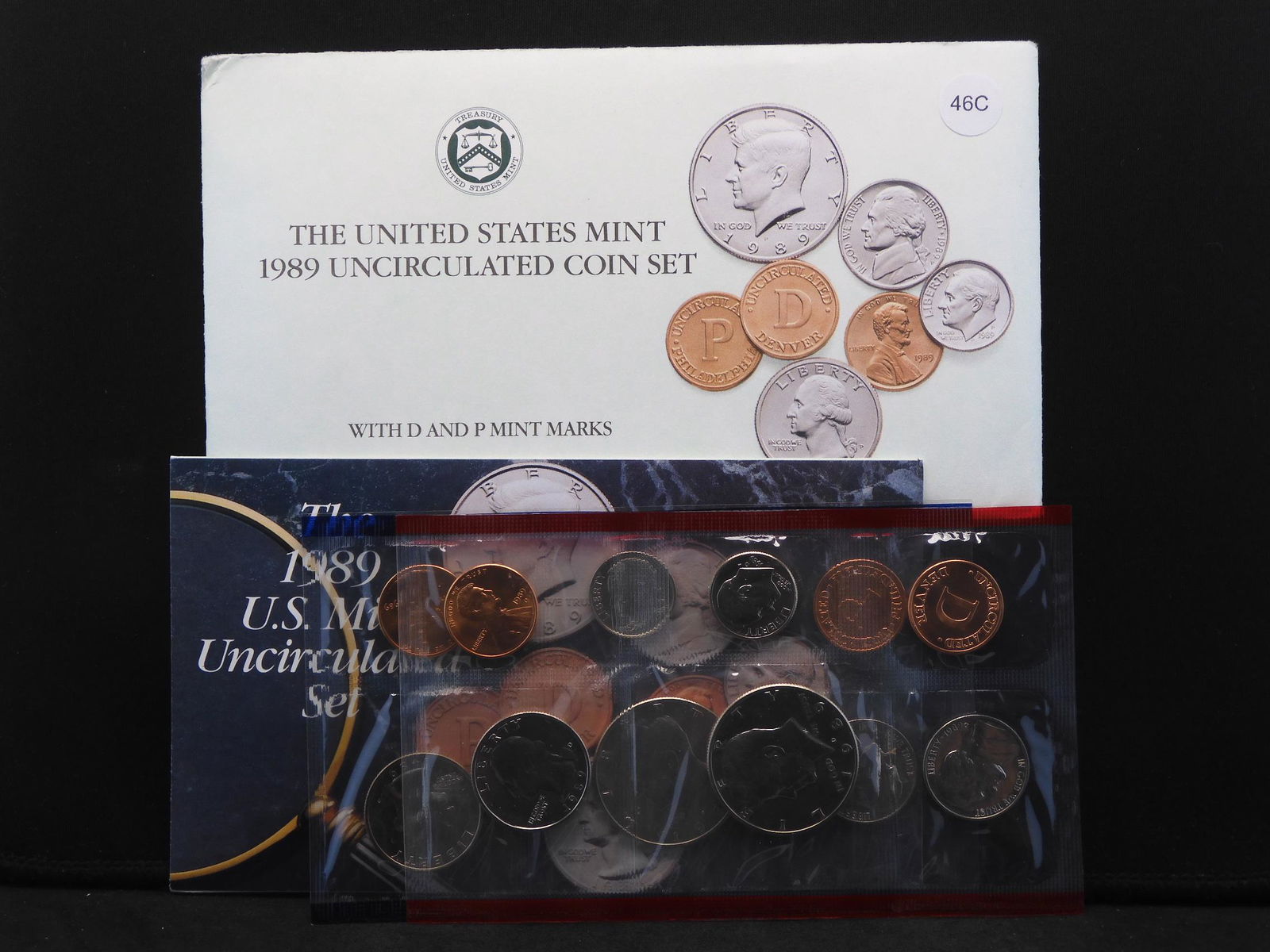 1989 P &D US Uncirculated Coin Set (1 of 6)