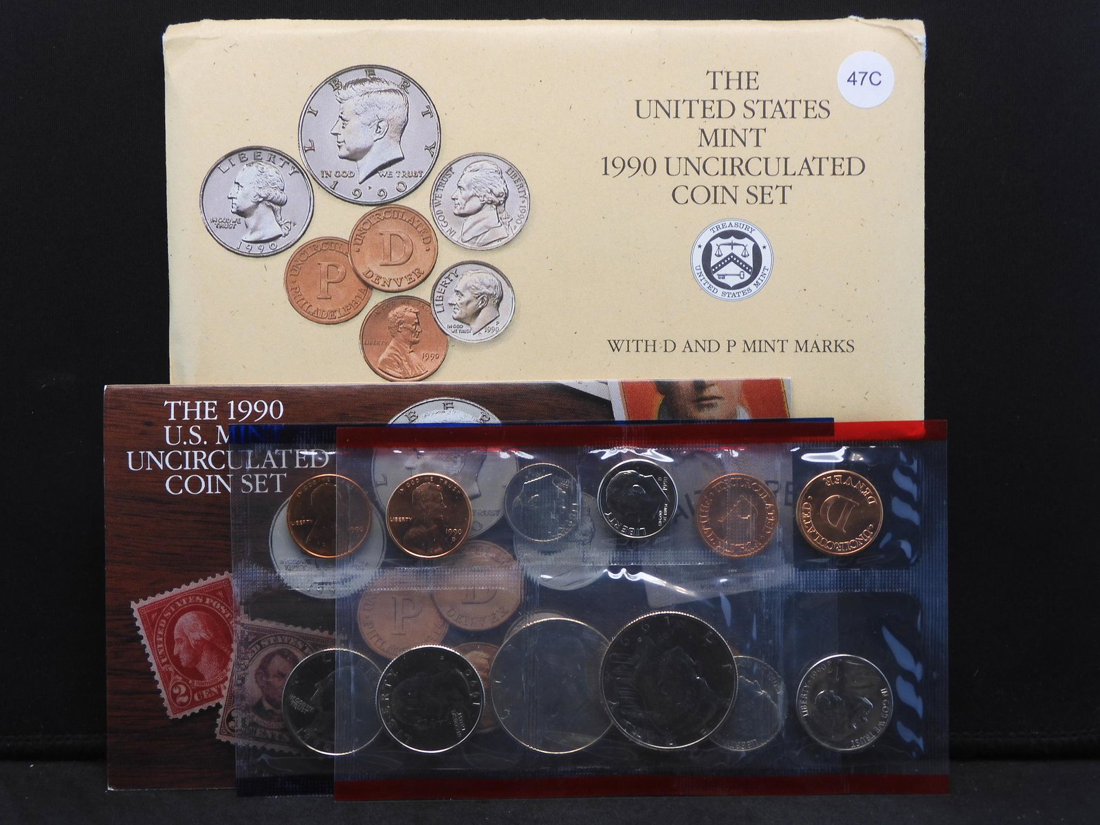 1990 P &D US Uncirculated Coin Set (1 of 6)