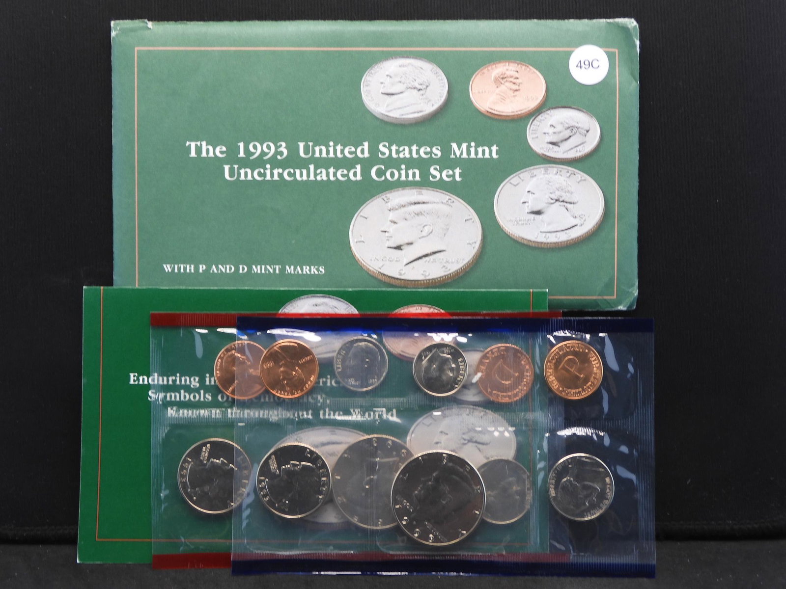 1993 P &D US Uncirculated Coin Set (1 of 6)