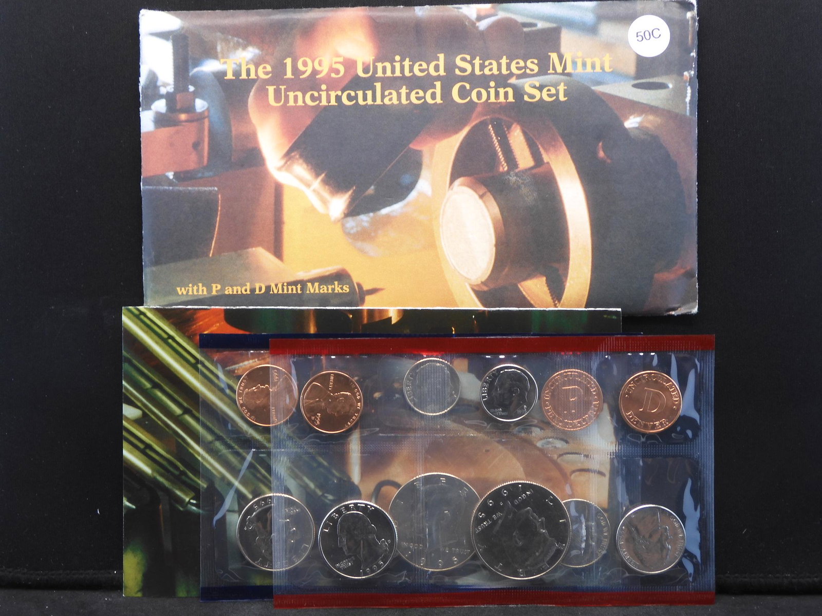 1995 P &D US Uncirculated Coin Set (1 of 6)