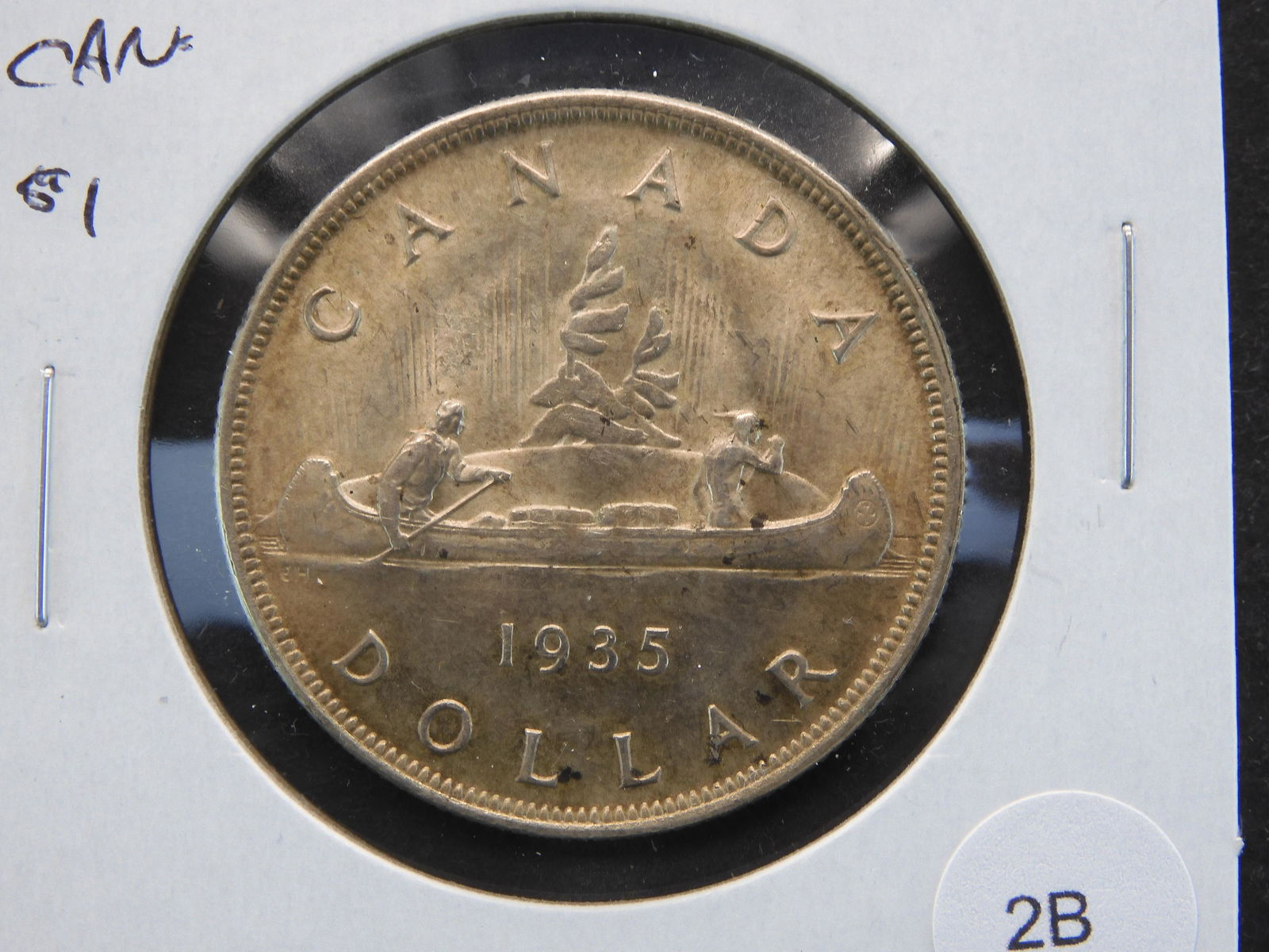 1935 Canada $1.  AU. (1 of 3)
