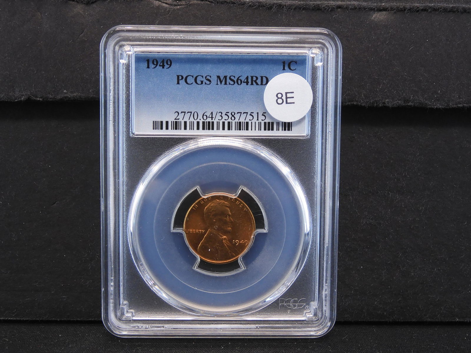 1949 Lincoln 1c.  PCGS MS64RD (1 of 4)