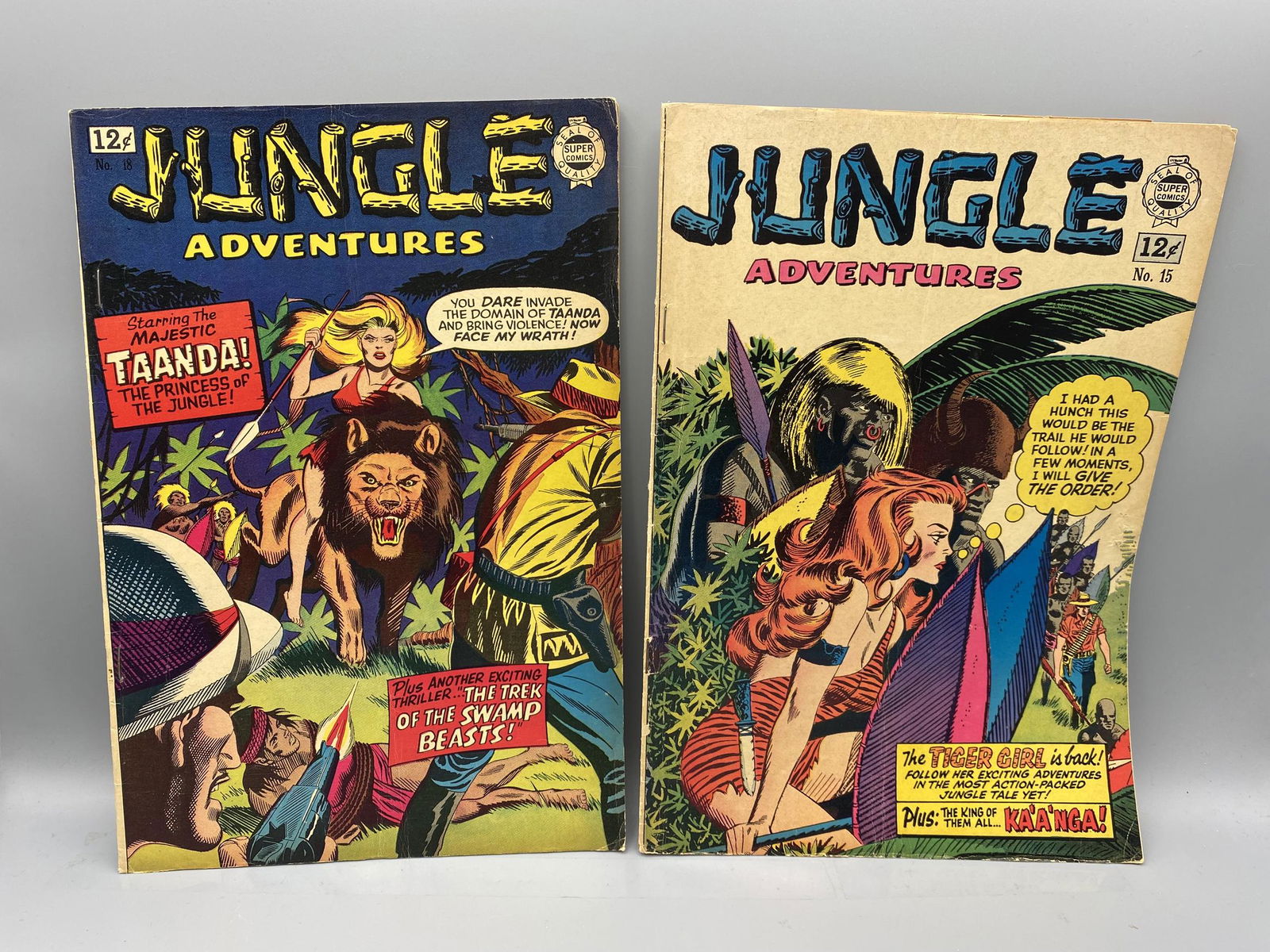 Jungle Adventures #15 & 18 - Super Comics Reprints (1 of 6)
