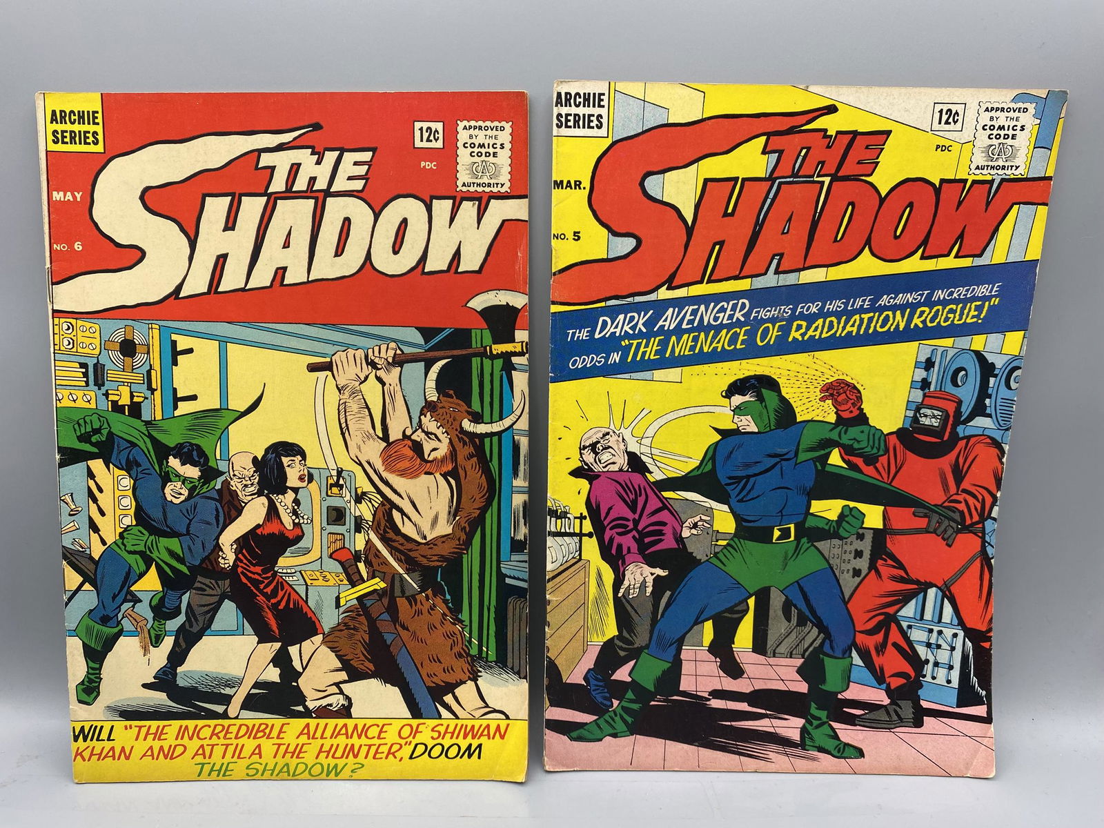 The Shadow #5 & 6 - Archie Comics (1 of 6)