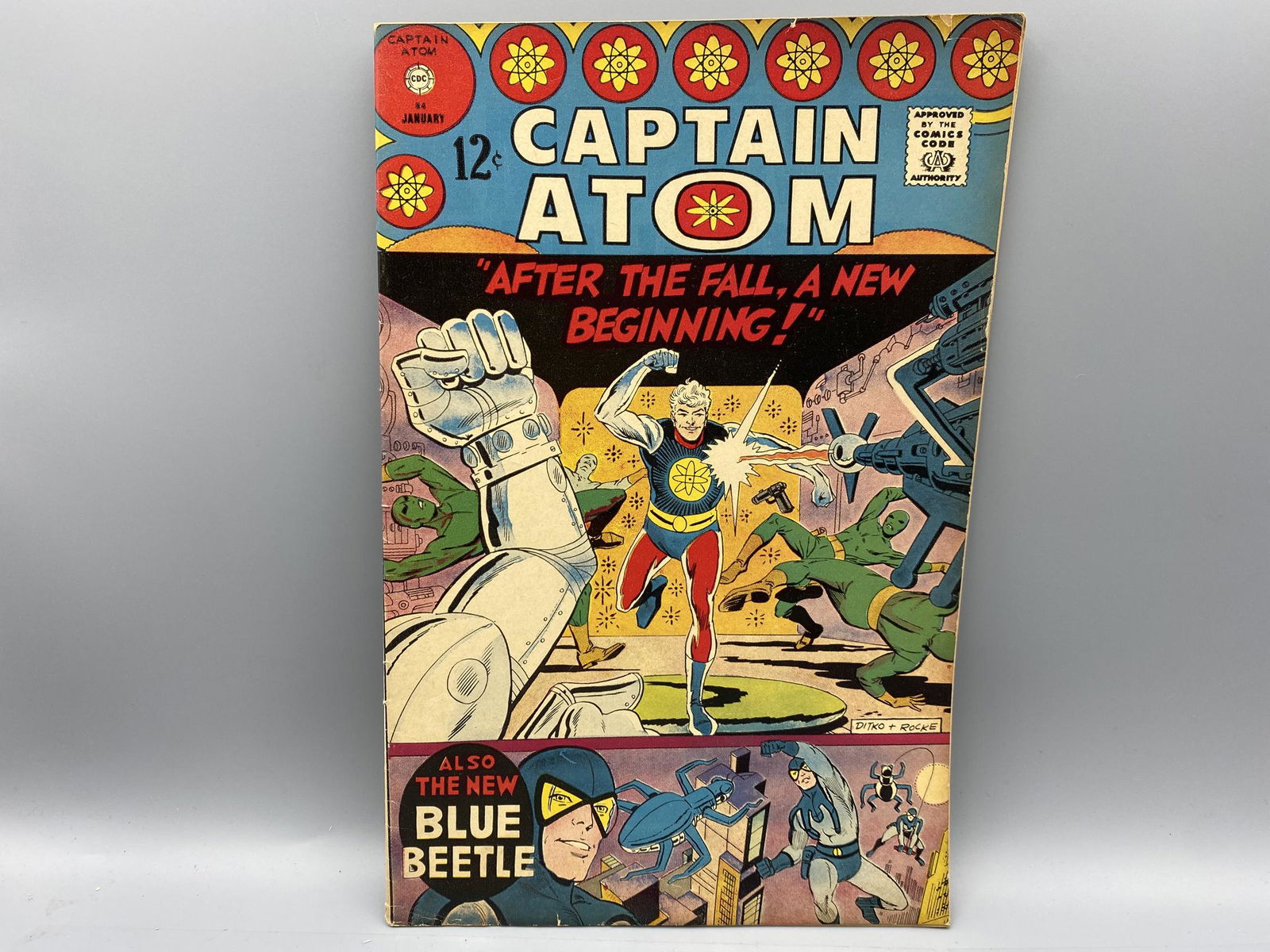 Captain Atom #84 - 1st App New Captain Atom; New Blue (1 of 4)