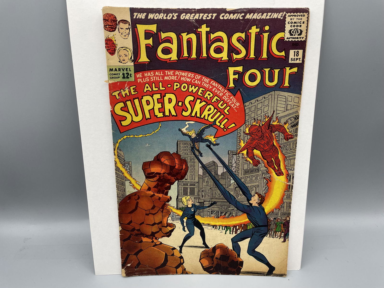 Fantastic Four #18 - 1st app and origin of Super Skrull (1 of 6)