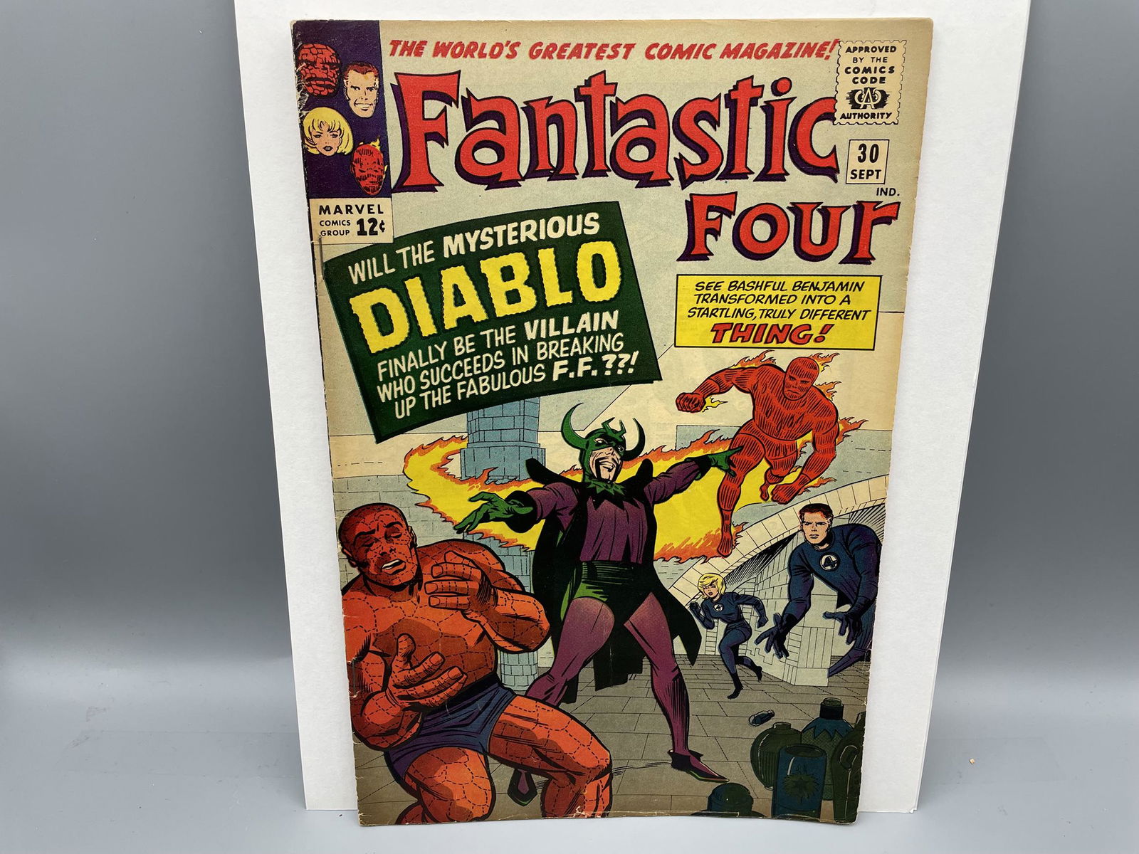 Fantastic Four #30 - 1st app of Diablo (1 of 4)