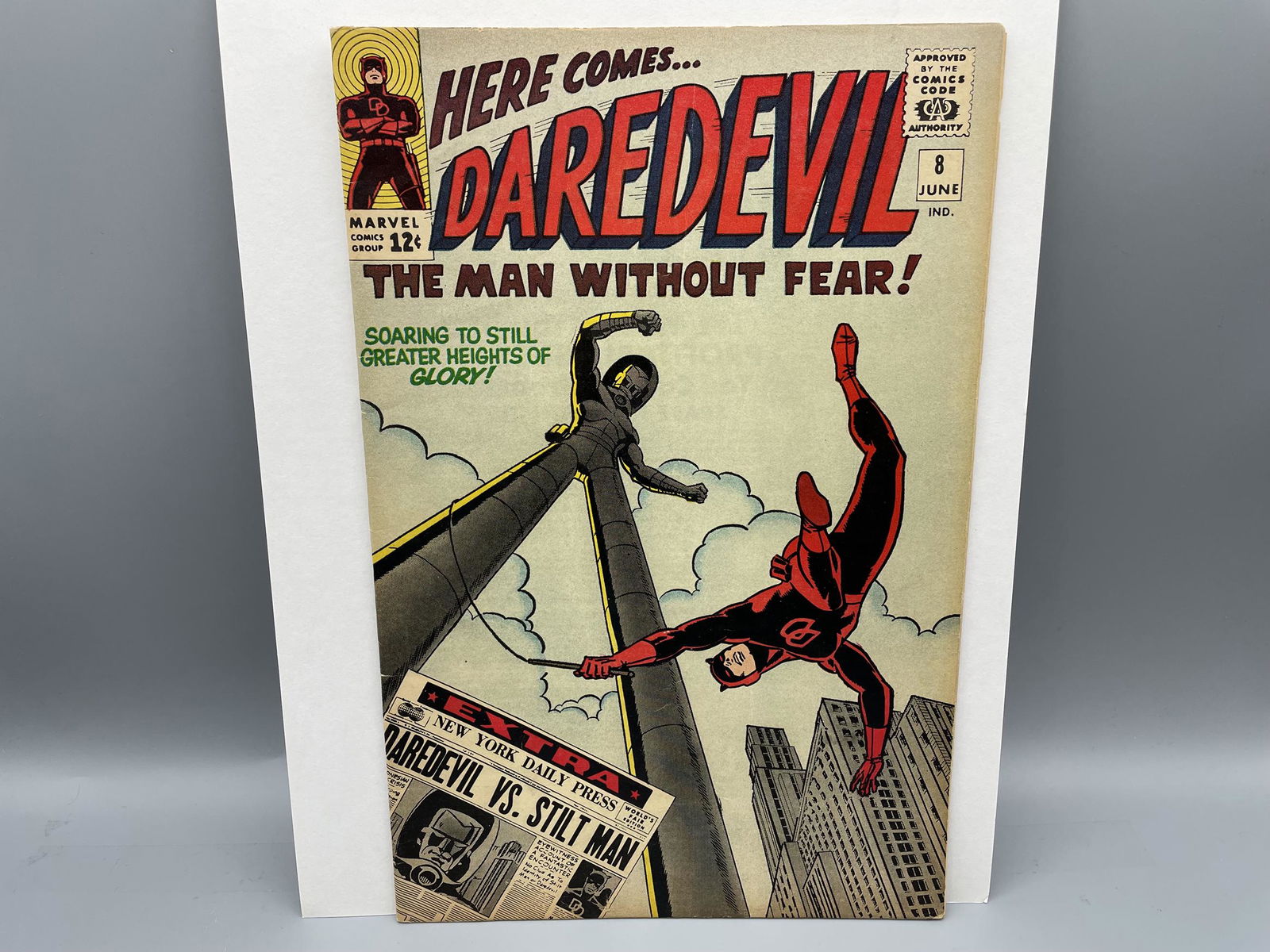 Daredevil #8 - 1st app and origin of Stilt Man (1 of 4)