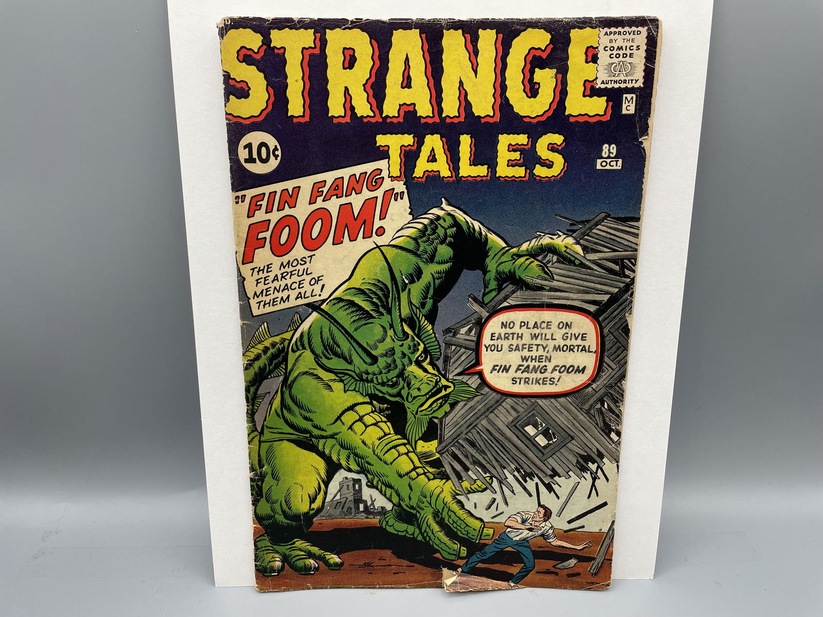 Strange Tales #89 - 1st app of Fin Fang Foom (1 of 9)