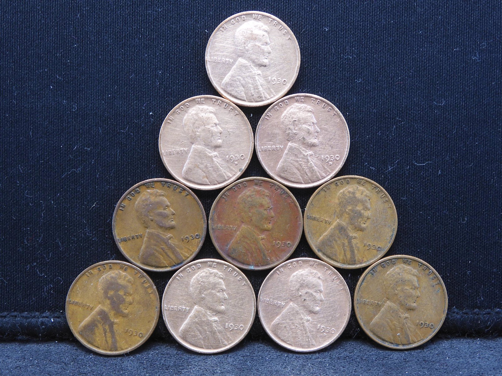 10- 1930 Lincoln Wheat Cents (1 of 2)