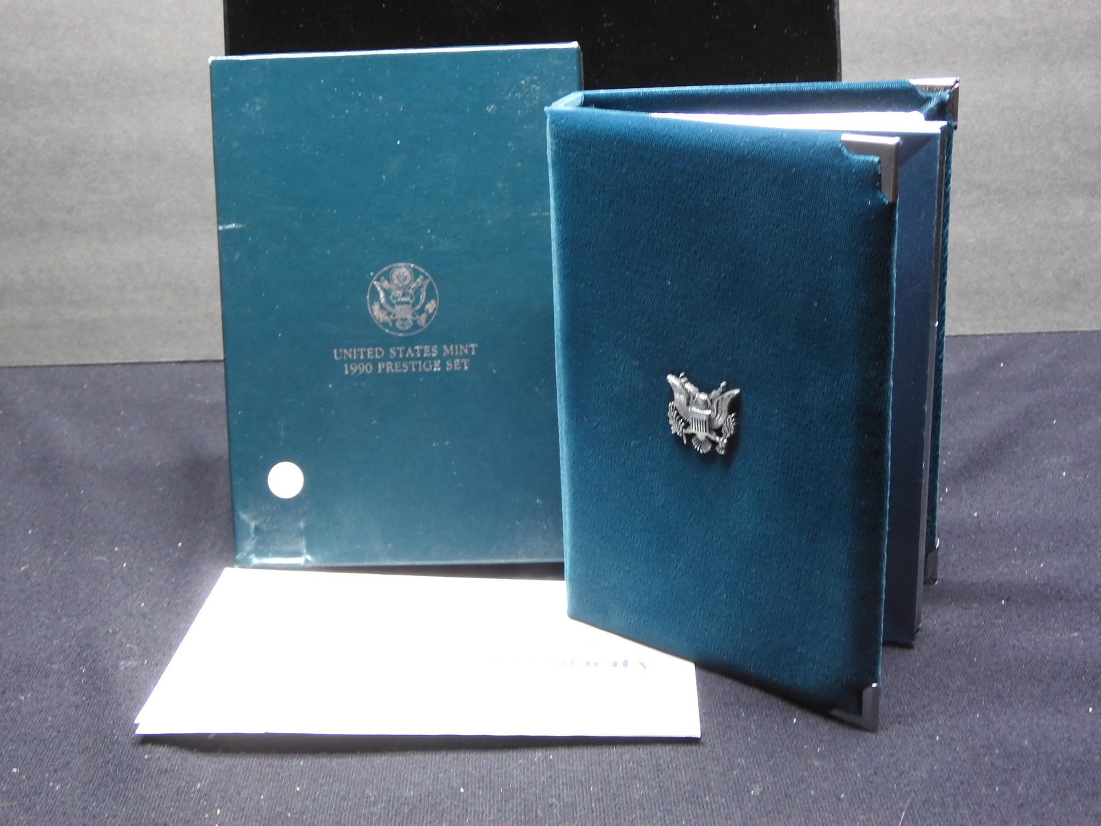 1990-S Prestige Proof Set. Contains regular coinage (1 of 4)