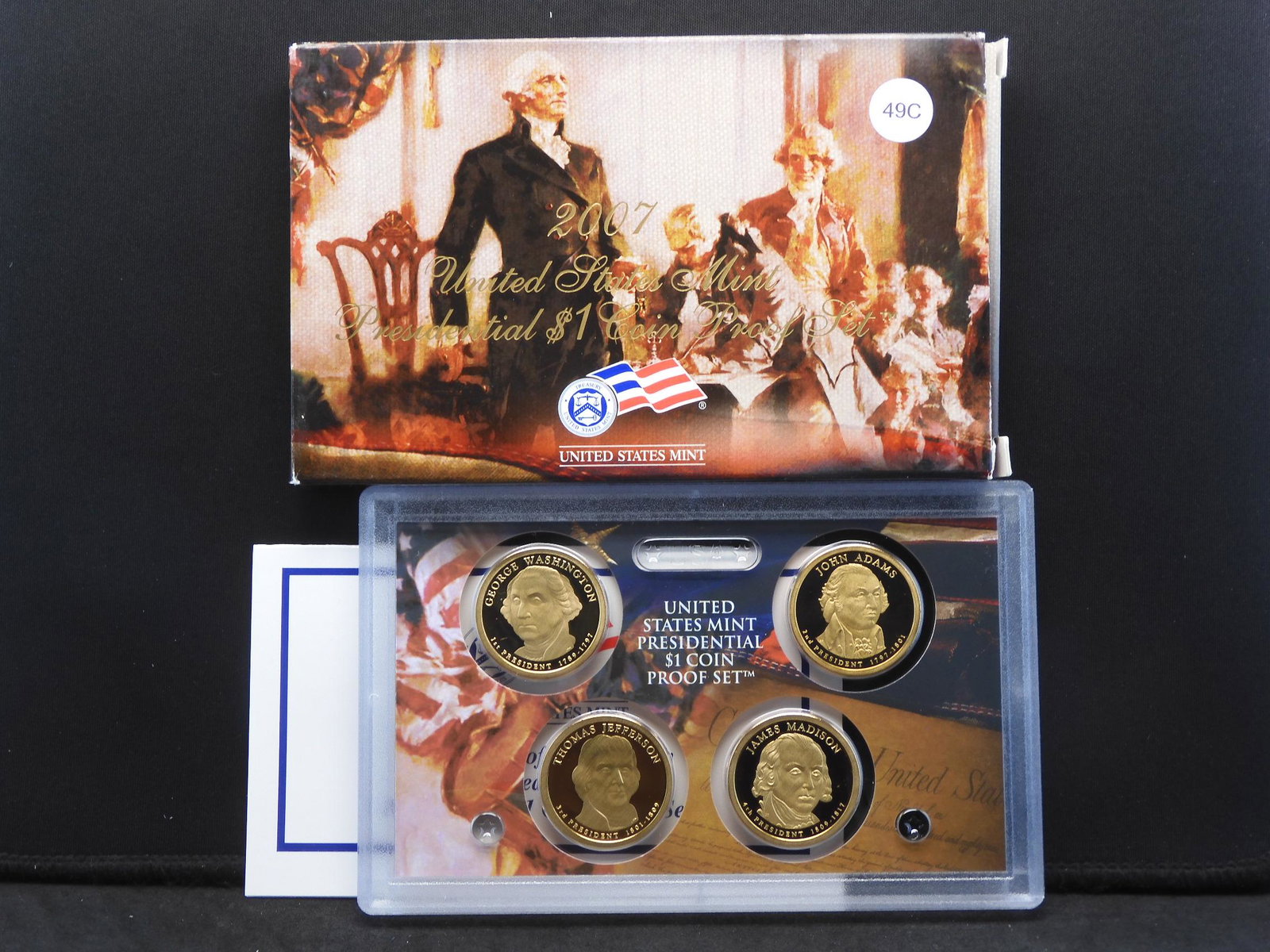 2007 US Mint Presidential $1 Coin Proof Set - First (1 of 4)