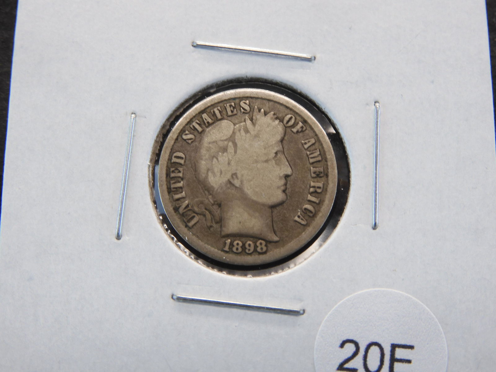 1898 Barber 10c. (1 of 3)