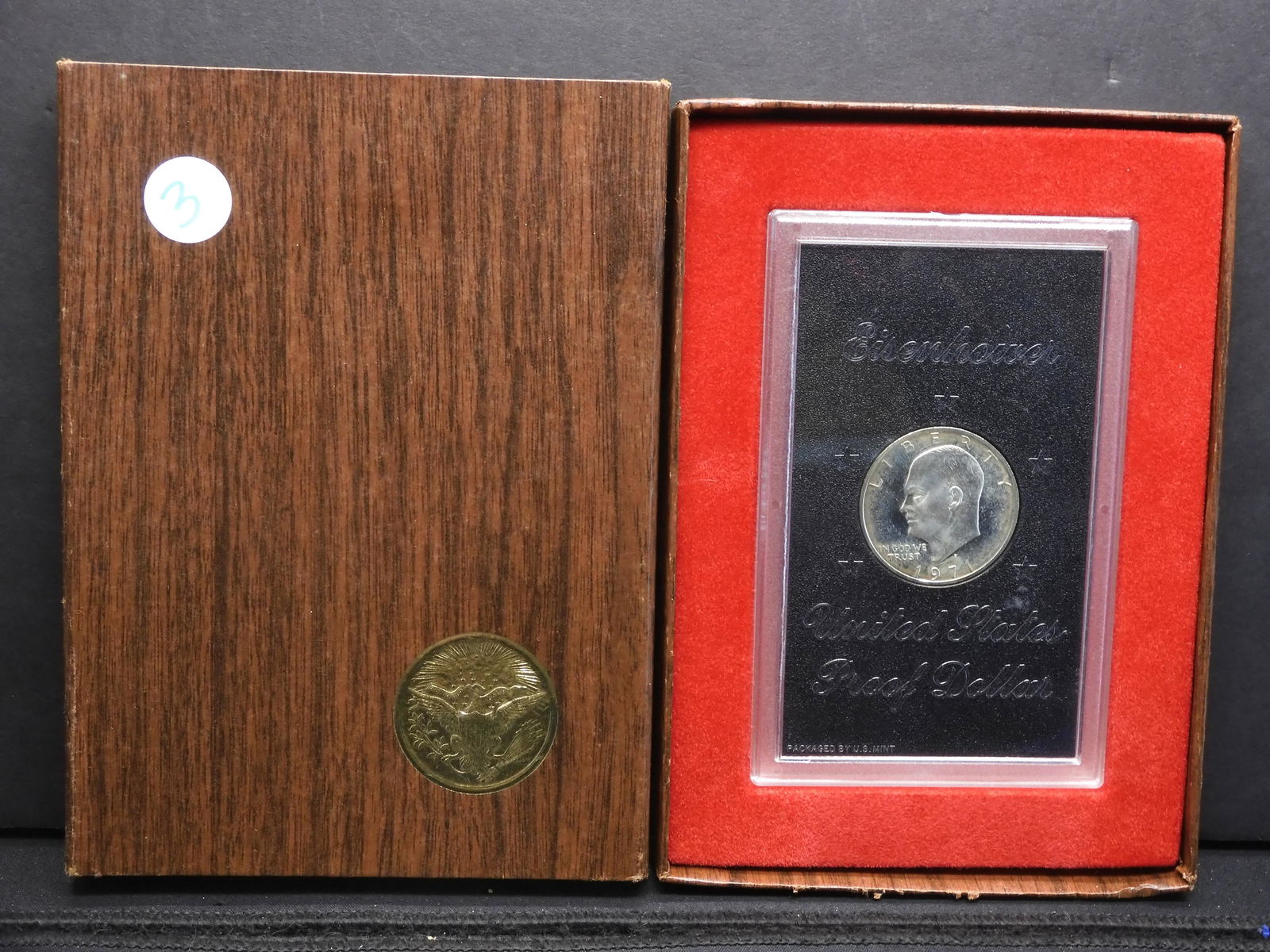 1971 -S US Proof Eisenhower Dollar (1 of 5)