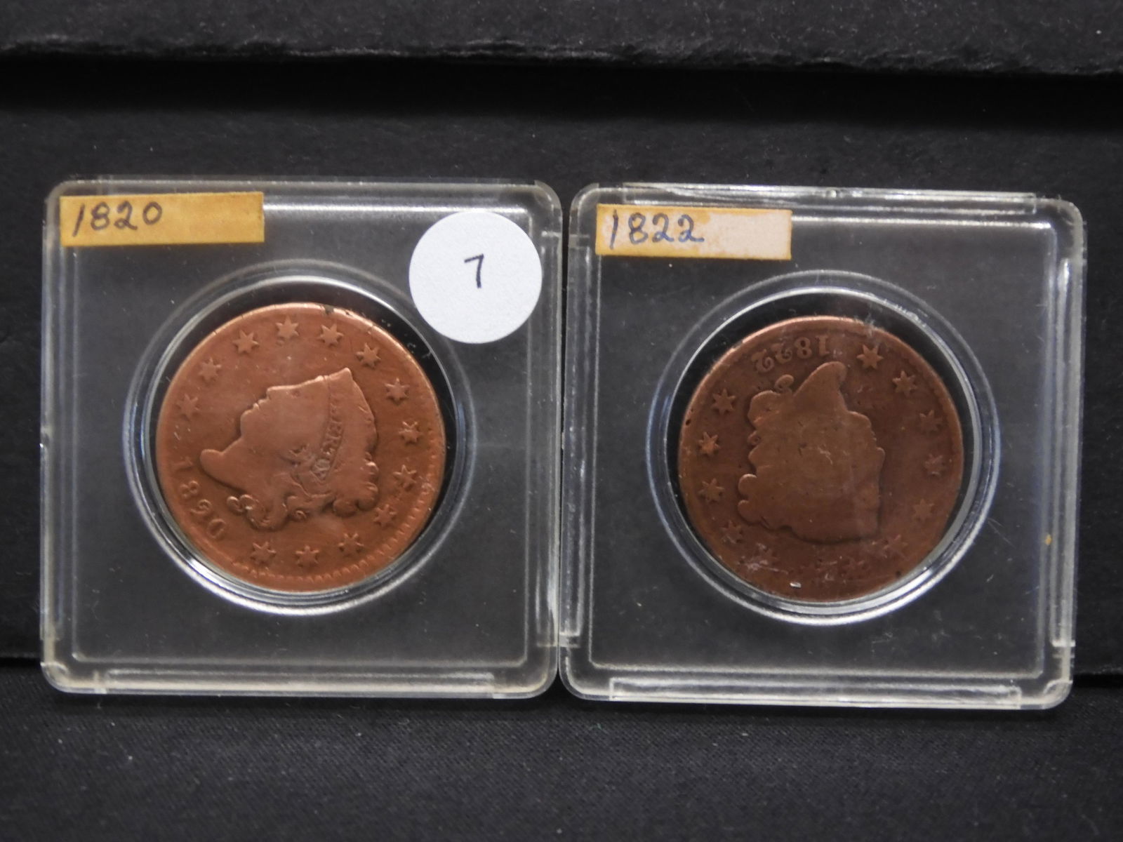 1820 & 1822 Large Cents (1 of 5)