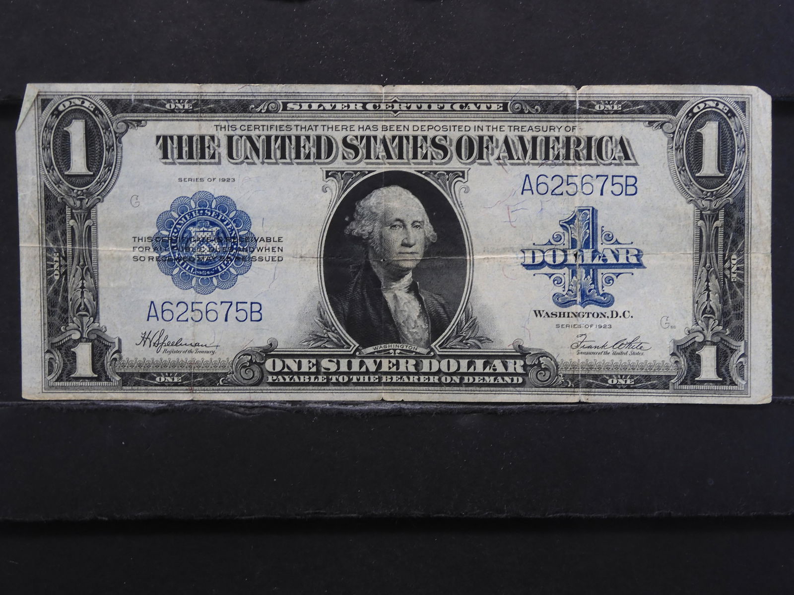 1923 Funny Back $1 Silver Certificate - Nice Grade (1 of 3)