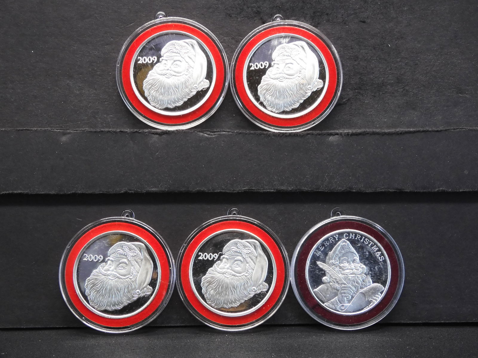 5 Silver Rounds One Troy Oz. .999 Fine Silver Each (1 of 5)