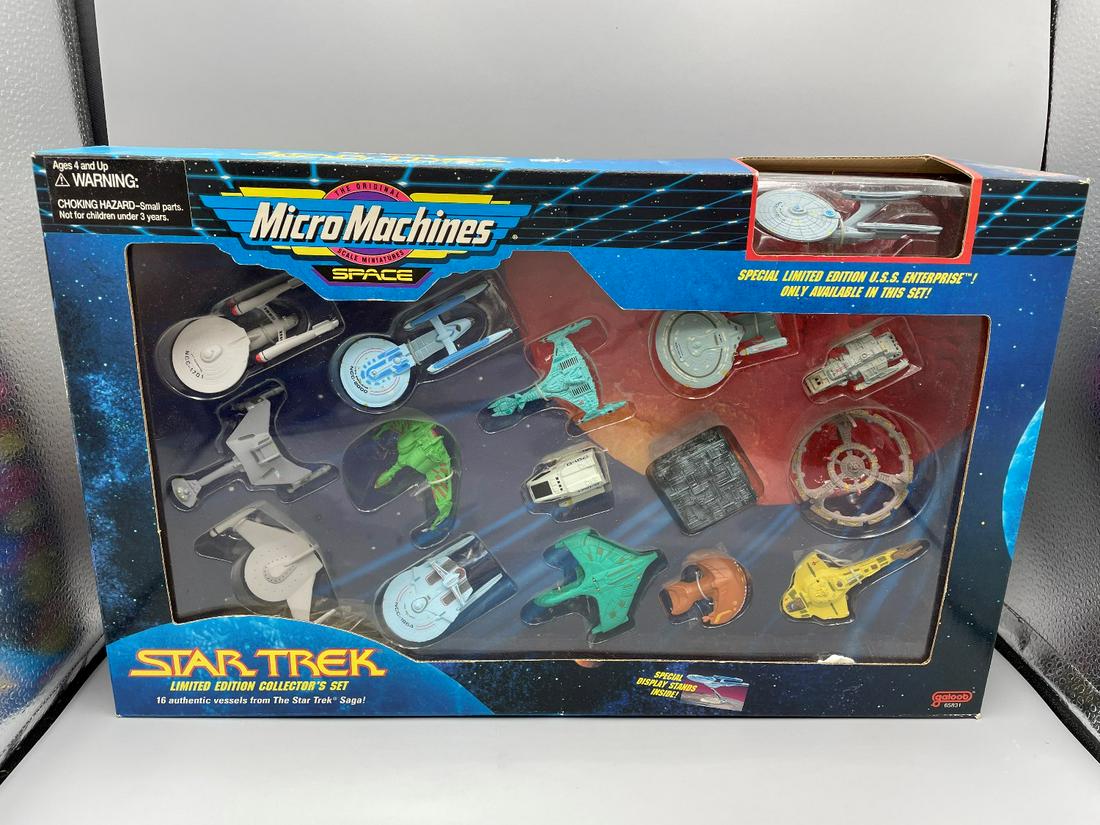 1993 Galoob Micro Machines Space Star Trek Limited (1 of 4)