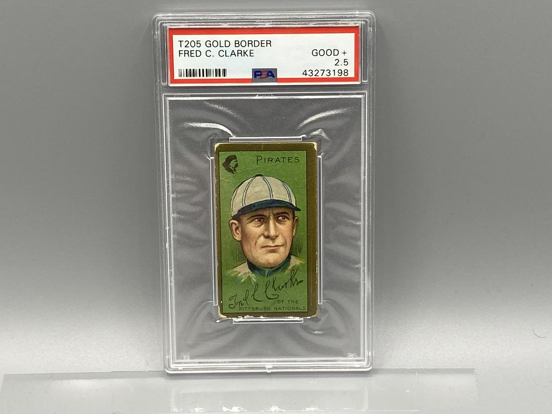 1911 T205 Fred Clarke PSA 2.5 HOF (1 of 2)