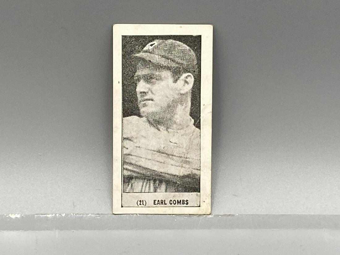 1928 Harringtons Ice Cream Earl Combs HOF - Scarce: 1928 Harringtons Ice Cream Earl Combs HOF - Scarce