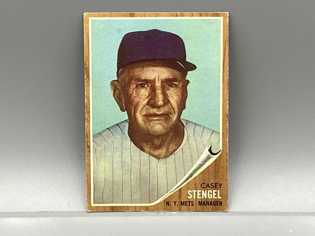 1962 Topps Casey Stengel #29 HOF (1 of 2)