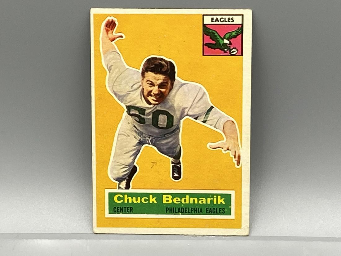 1956 Topps Chuck Bednarik #28 HOF (1 of 2)