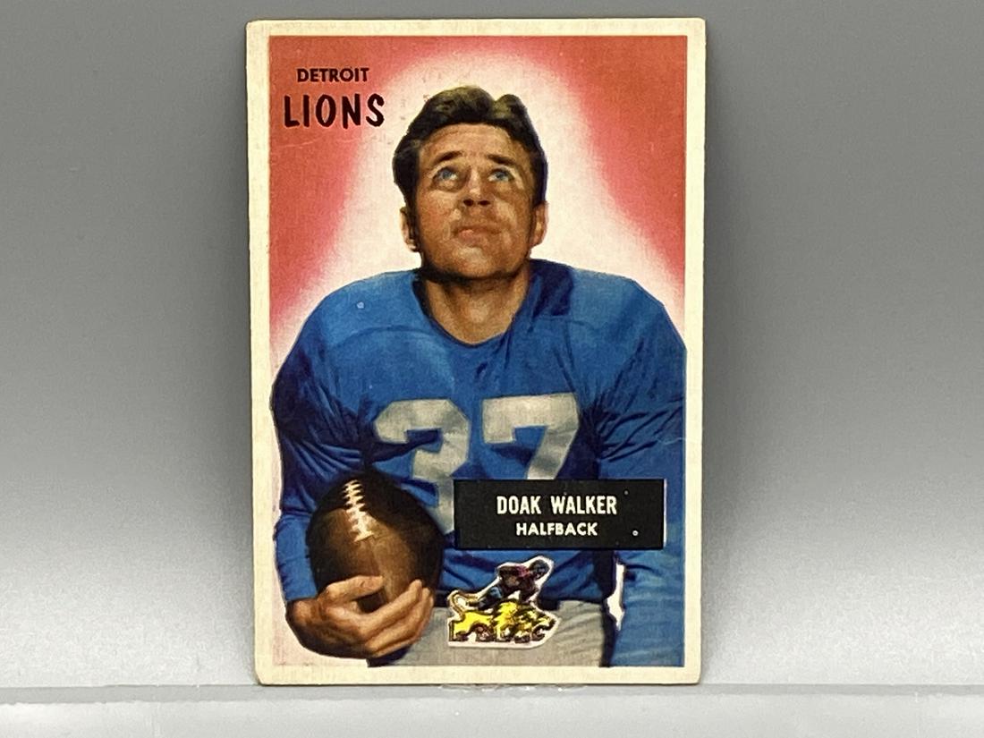 1955 Bowman Doak Walker #1 HOF: 1955 Bowman Doak Walker #1 HOF