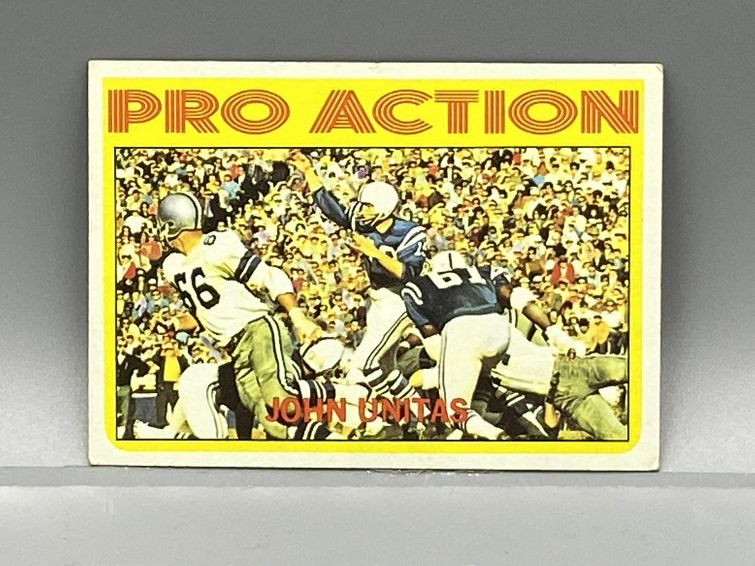 1972 Topps John Unitas HOF #251 (1 of 2)