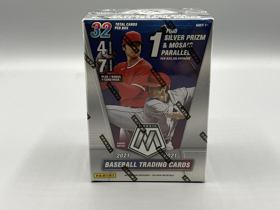 2021 Panini Mosaic Baseball Sealed Blaster Box (1 of 2)
