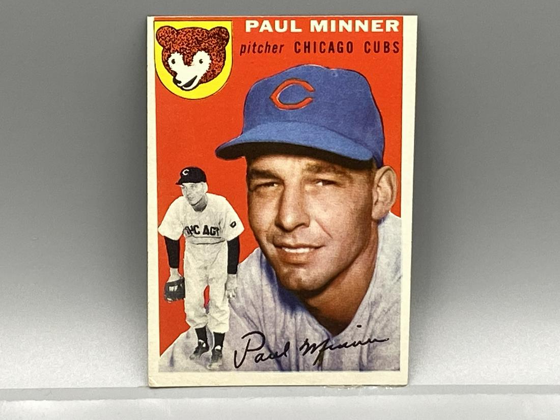 1954 Topps Paul Minner #28 (1 of 2)