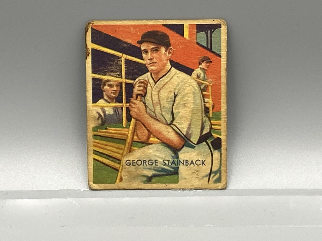 1934-36 Diamond Star George "Tuck" Stainback #52: 1934-36 Diamond Star George "Tuck" Stainback #52
