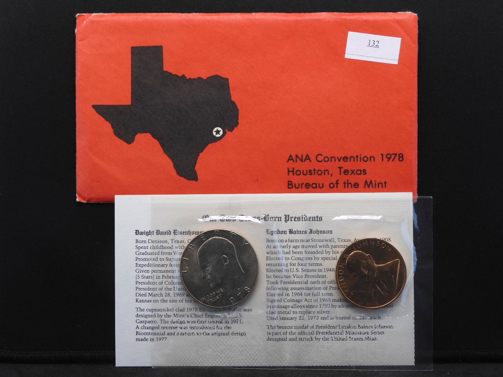 ANA Convention, 1978 Houston, TX Bureau of the Mint - (1 of 4)