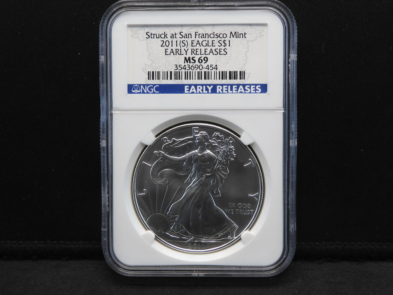 2011-S NGC MS69 Early Releases Struck at San Francisco (1 of 4)