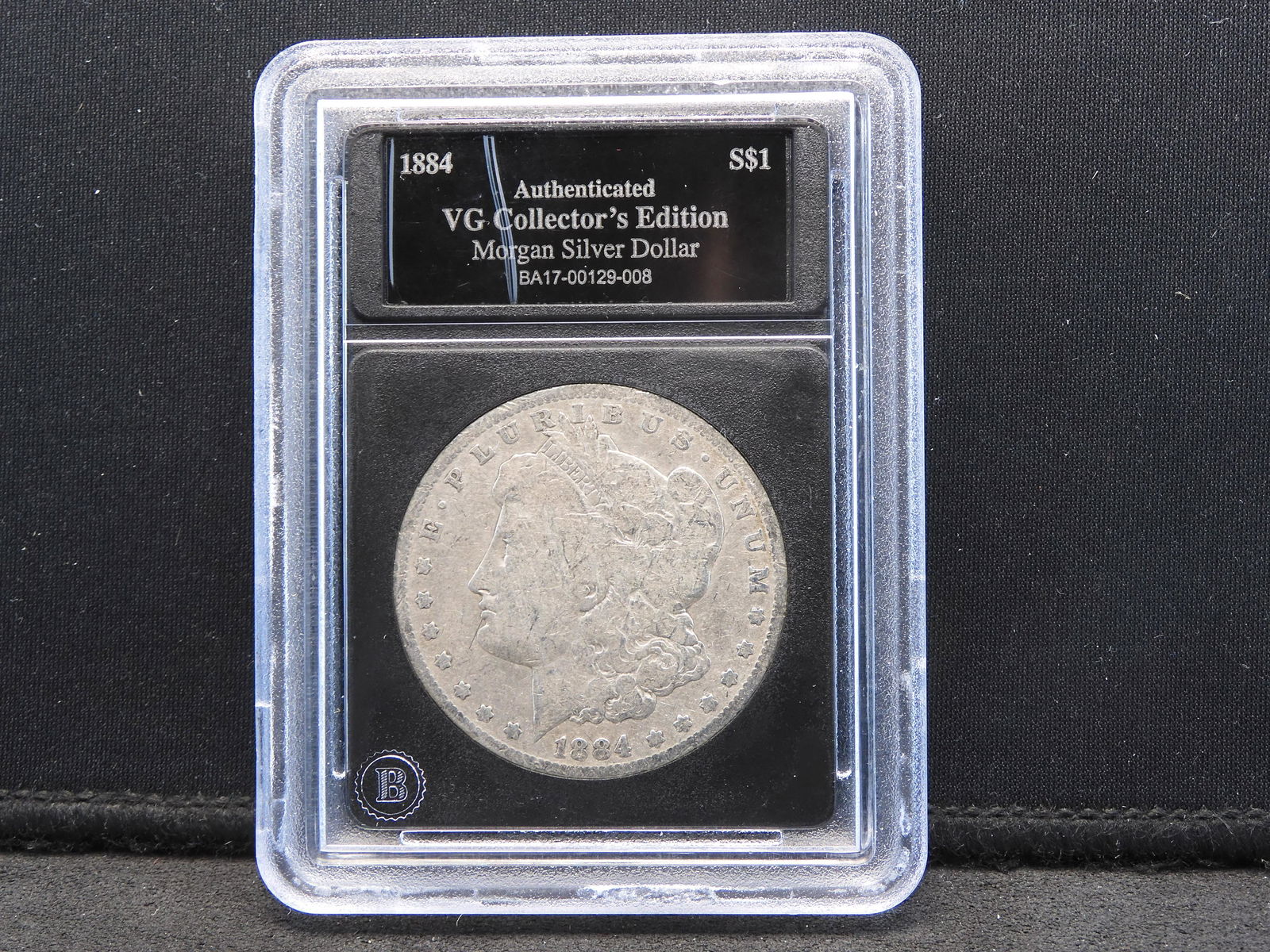 1884 Morgan Silver Dollar - Authenticated VG (1 of 4)