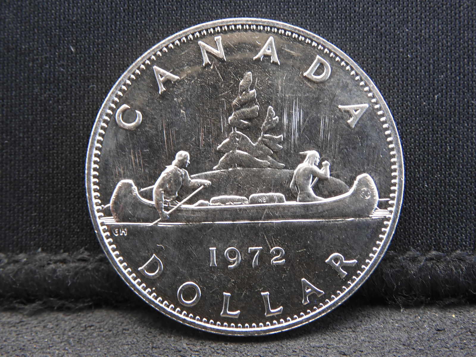 1972 Canada Prooflike Dollar (1 of 2)