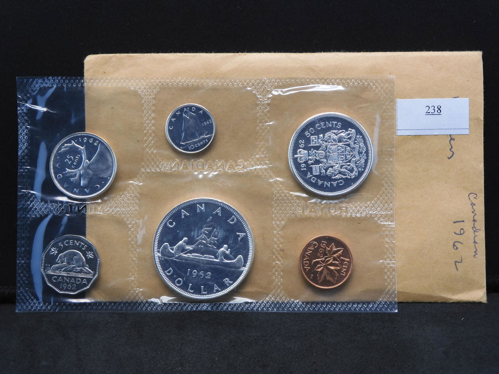 1962 Canadian Silver Proof Set - Beautiful! (1 of 3)