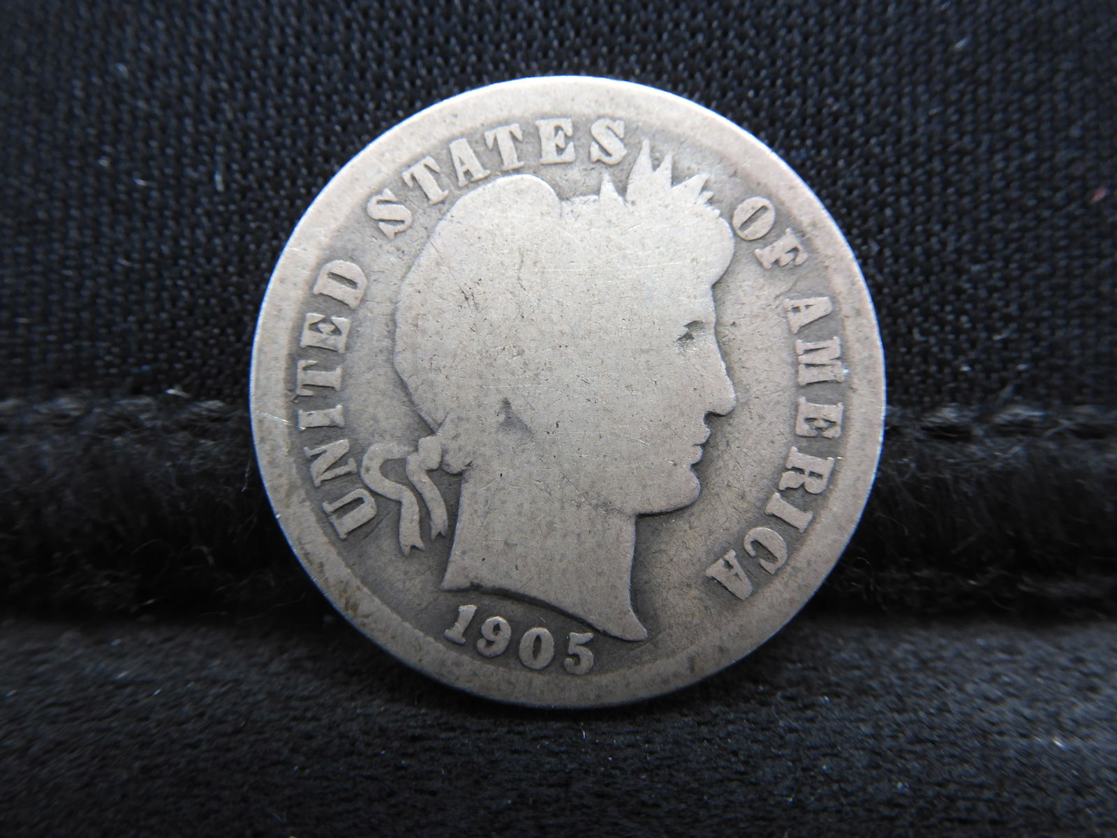 1905-O Barber Dime - Avg. Circ. (1 of 2)