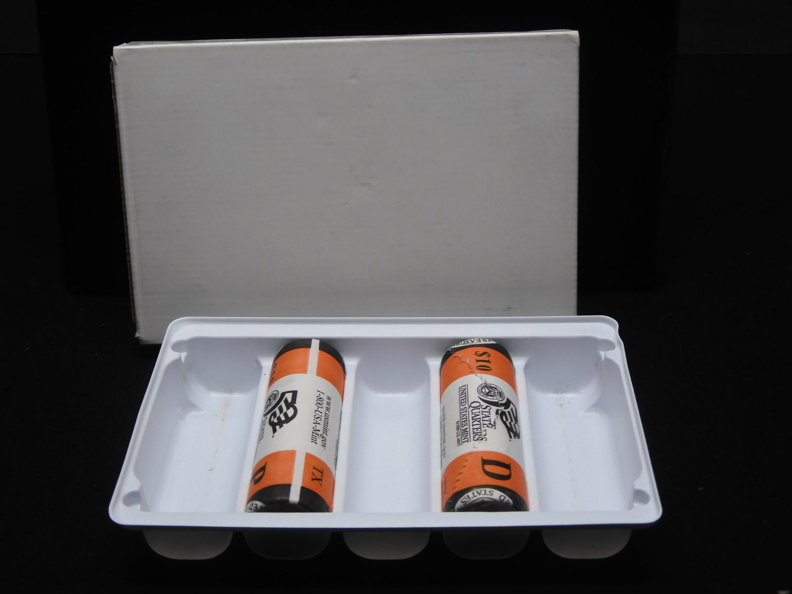 2004 TEXAS P & D STATE QUARTER US MINT ROLLS w/ (1 of 4)