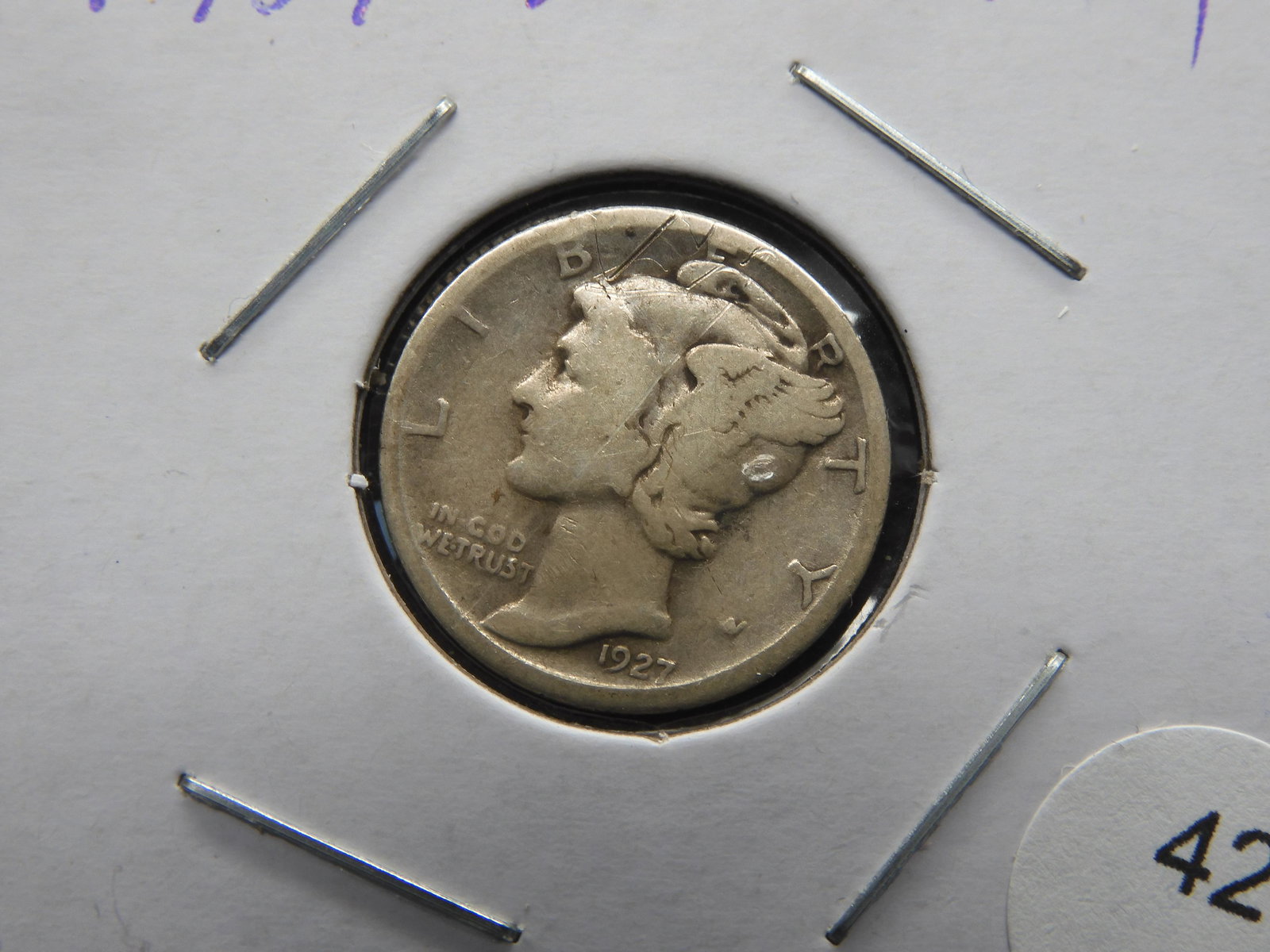 1927-S Mercury Dime (1 of 3)