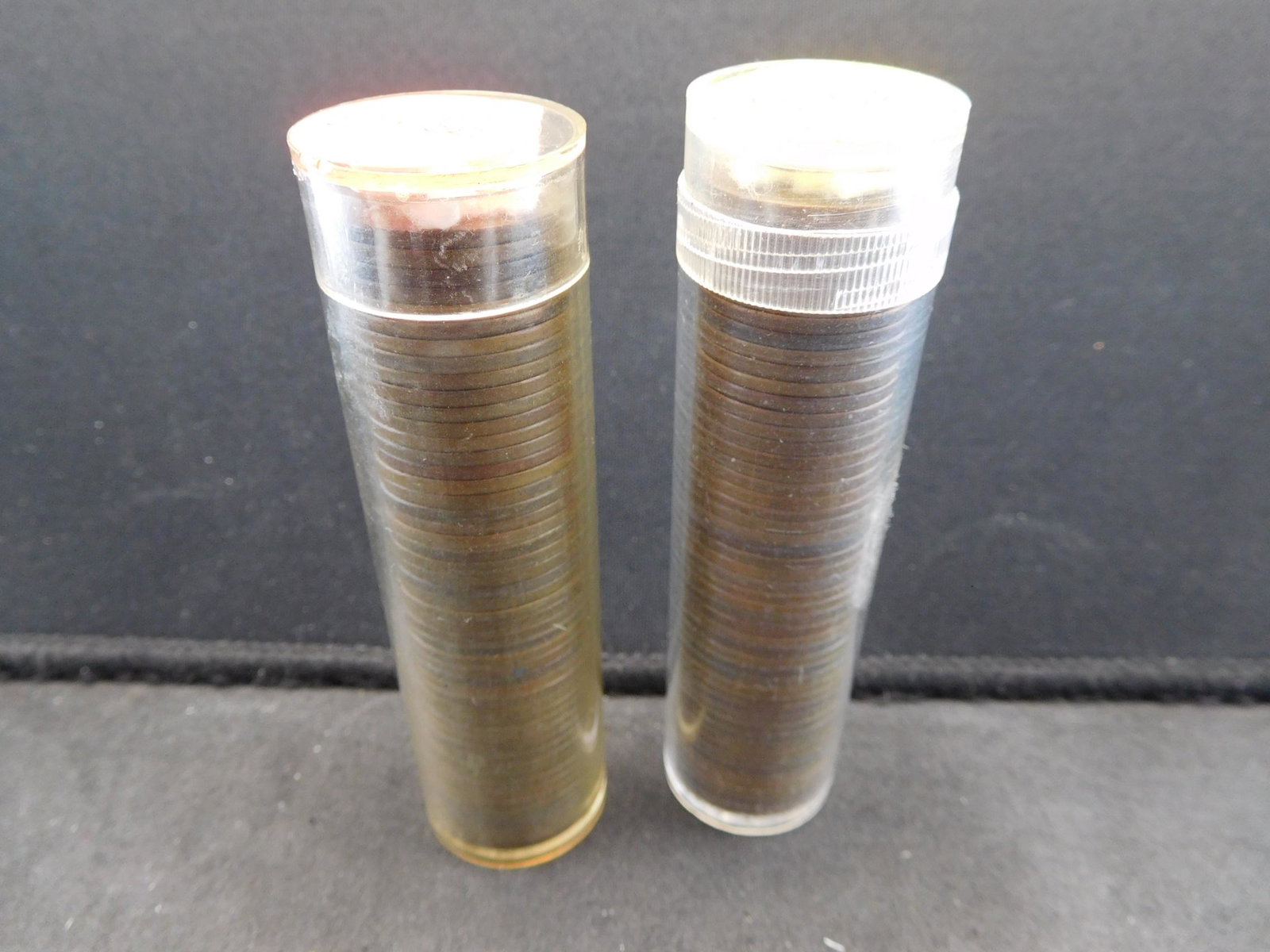(2) Lincoln Cent Rolls:  1938-D and 39-D.  Circulated. (1 of 7)