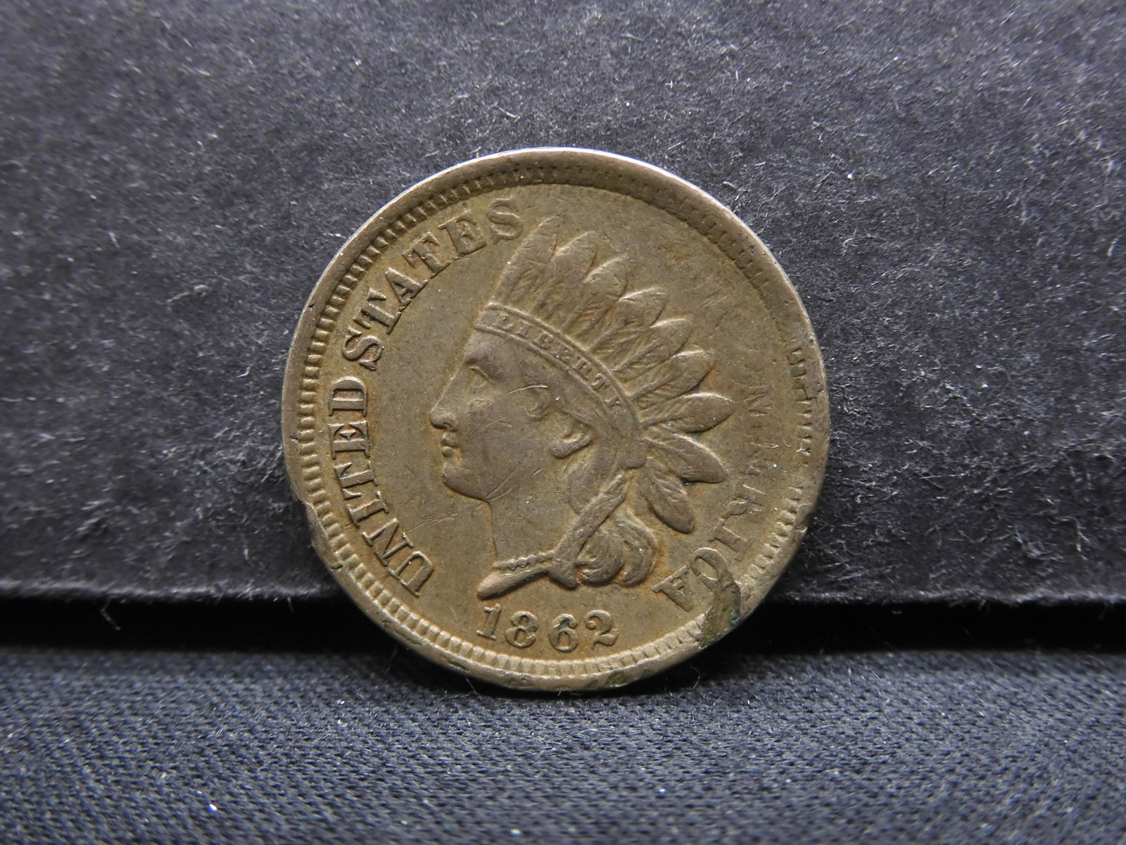 1862 CN Indian Cent - Full Liberty - Nice Coin (1 of 3)