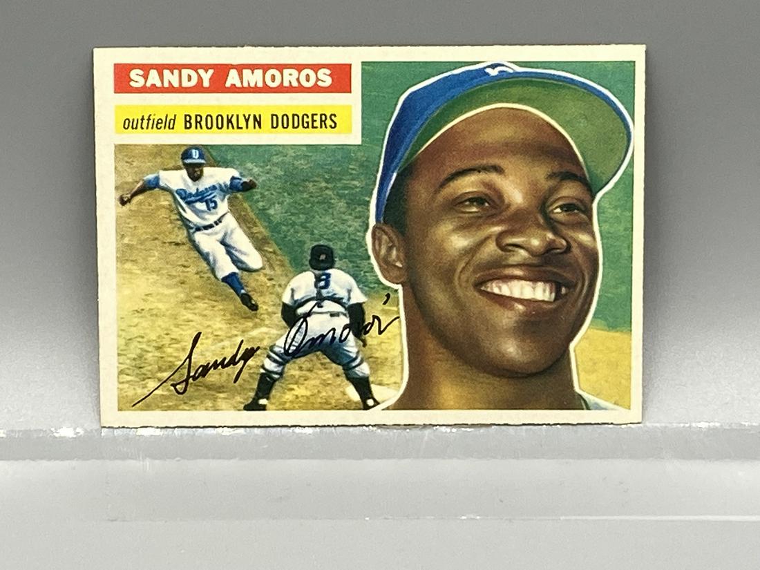 1956 Topps Sandy Amoros #42 (1 of 2)