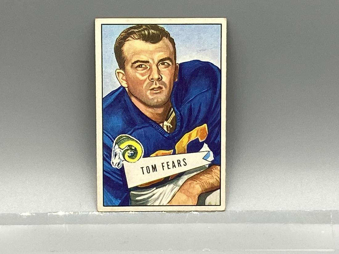 1952 Bowman Small Tom Fears #13 HOF (1 of 2)