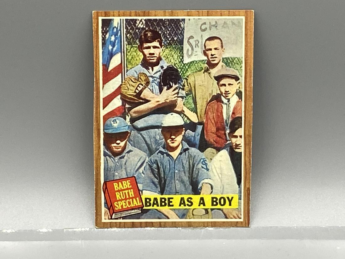 1962 Topps Babe Ruth #135: 1962 Topps Babe Ruth #135