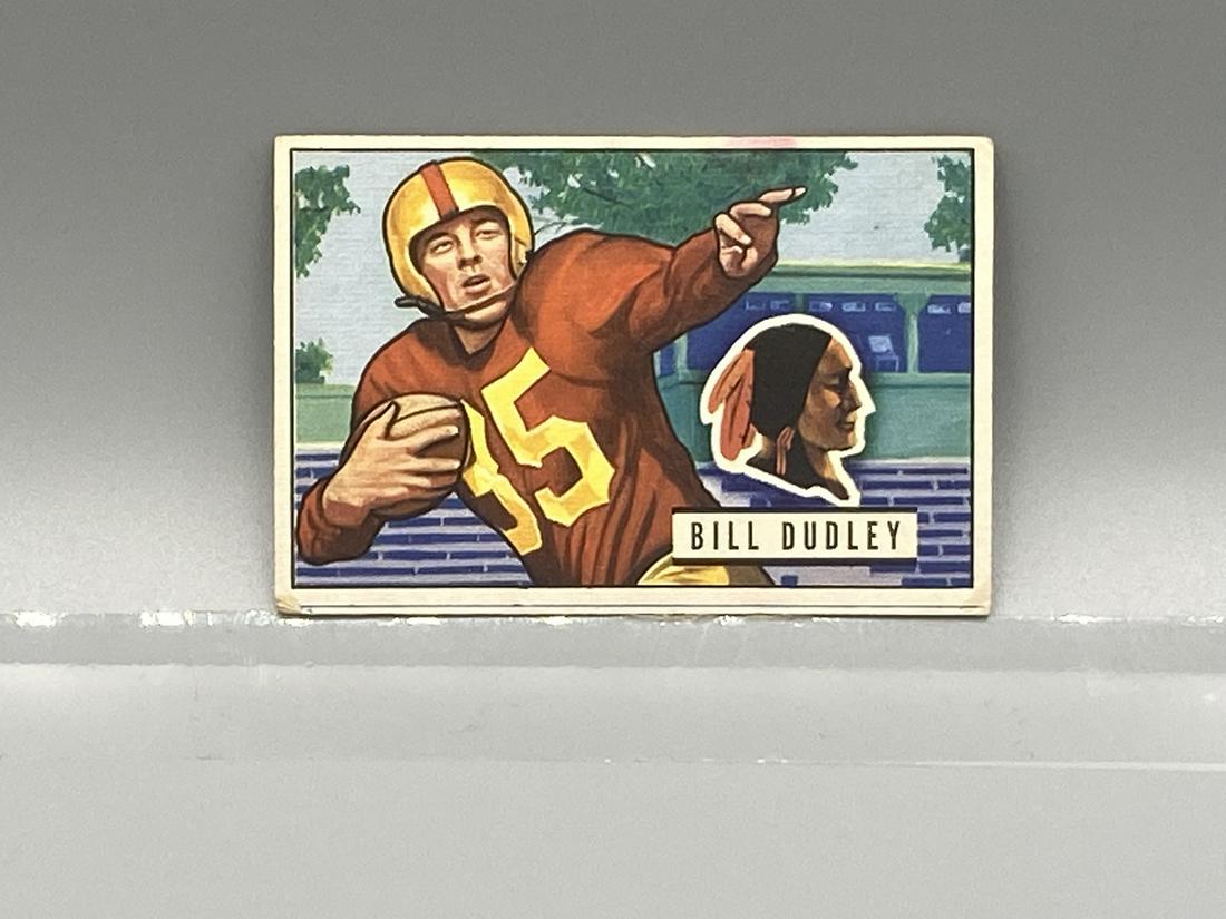 1951 Bowman Bill Dudley #144 HOF - Last Card in Set (1 of 2)